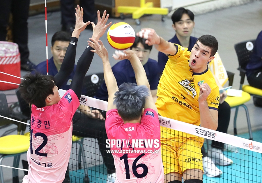 [포토S] 마테우스, '내가 바로 KB손해보험 신형 엔진!'