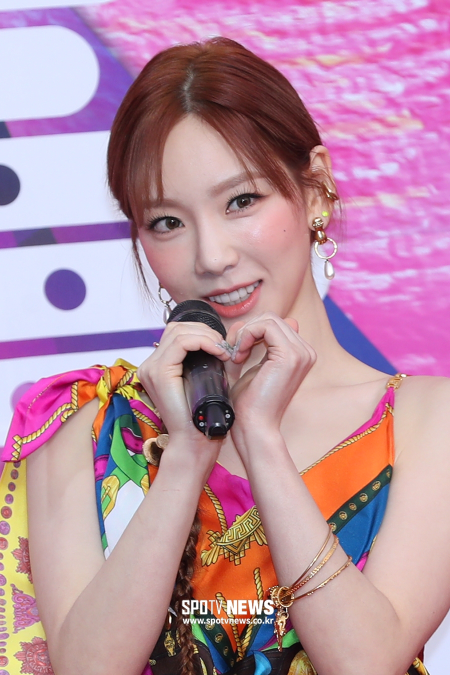 [포토S] 태연, 탱구의 하트