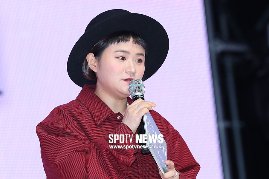 [포토S] 김신영, '제 이름 검색은 이제 그만~'