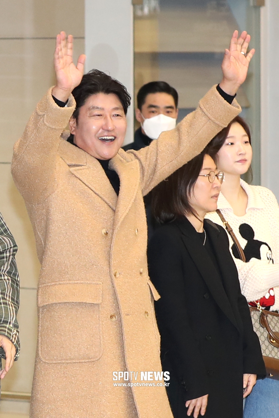 [포토S] 송강호, 오스카 품고 금의환향