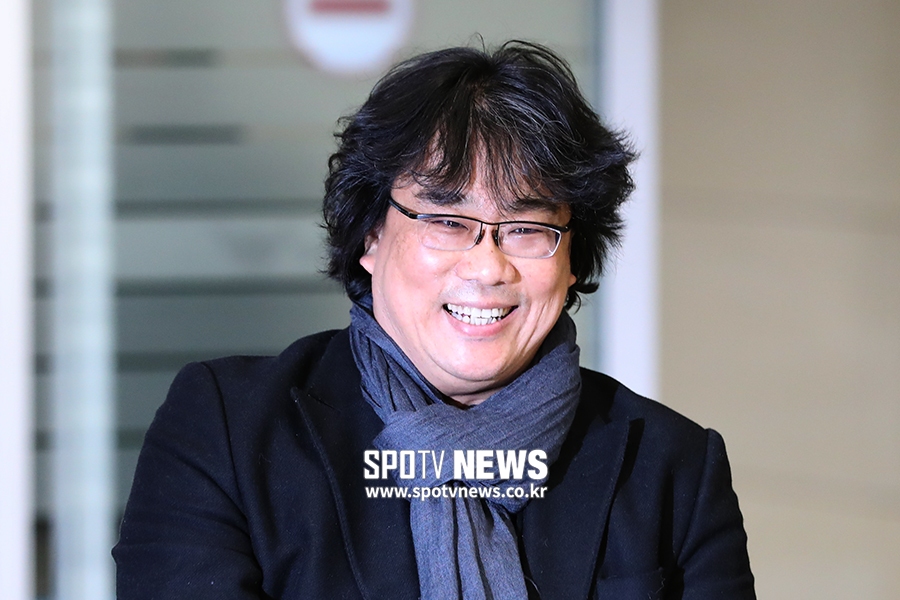 [포토S] 봉준호 감독, 환한 미소!
