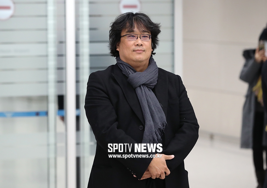 [포토S] '금의환향' 봉준호 감독, 우직한 모습으로