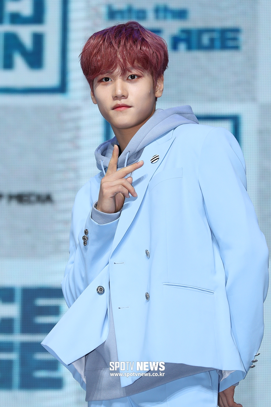 [포토S] MCND 민재, 느낌 있는 브이