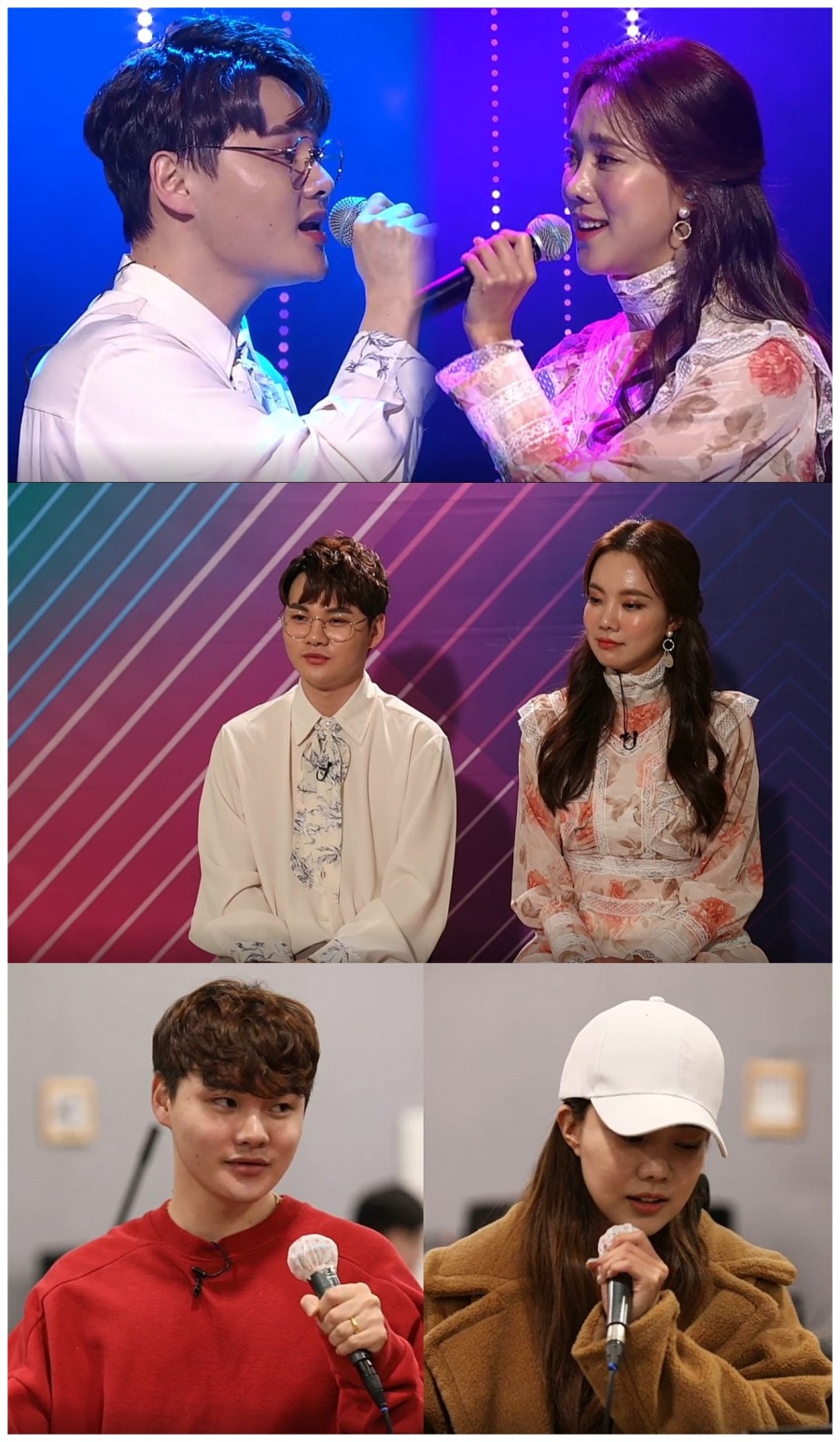 '나는 트로트 가수다' 박서진, '미스트롯' 김나희와 '달콤' 듀엣 무대