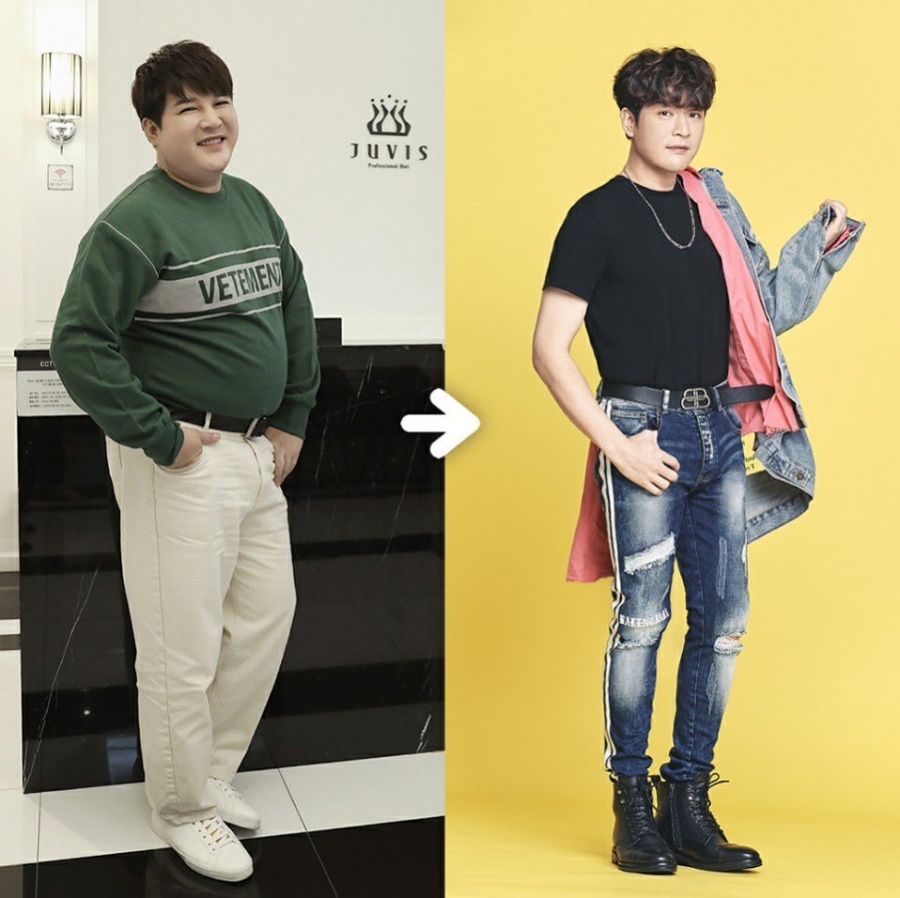 '-37kg' 신동, 5개월 만에 다이어트 대성공 '인증'…"유지 위해 힘쓰겠다"