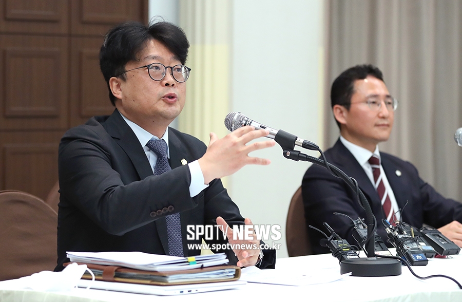 [포토S] 안병한 변호사, KBO는 비영리 법인