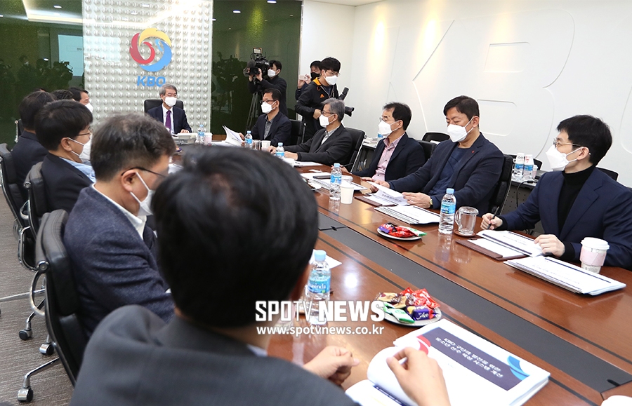 [포토S] KBO, 3월 두 번째 이사회 개최