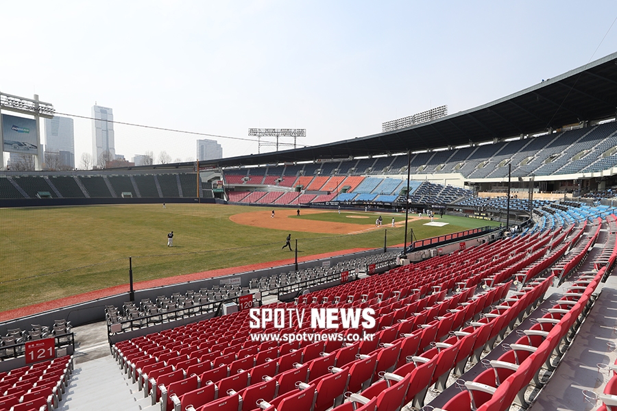 [포토S] 두산 선수 가족 음성 판정, 25일 청백전 재개