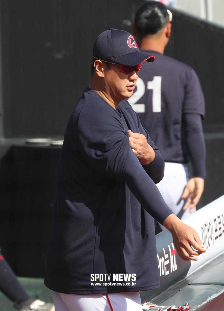 [포토S] 15kg 감량한 이대호, 홀쭉해진 배