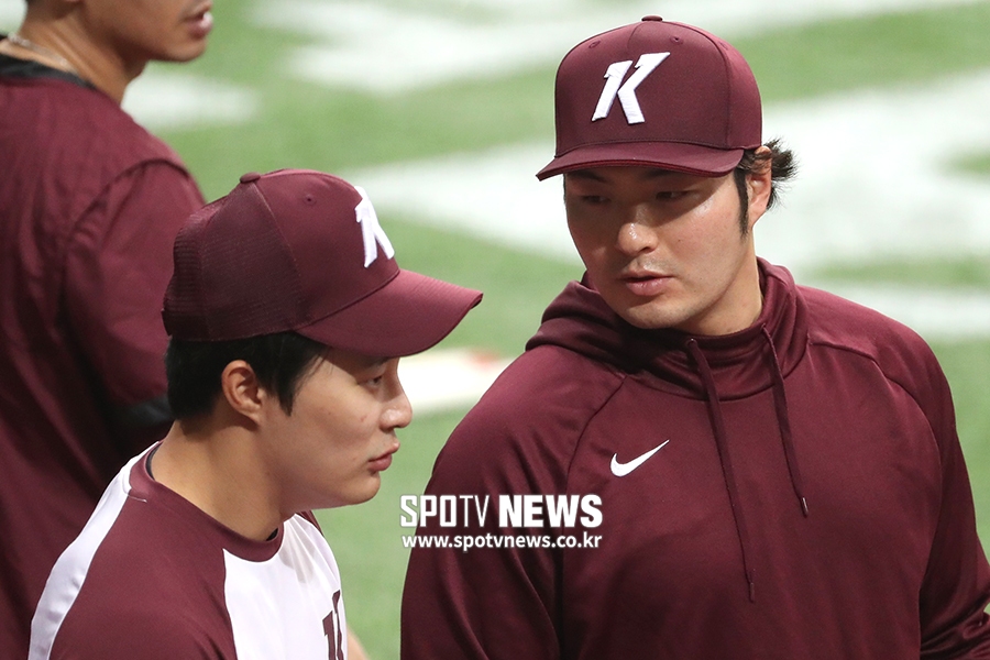 [포토S] 박병호-김하성, 드디어 홈 개막전