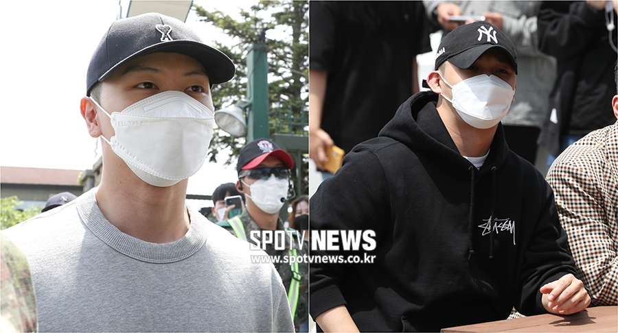 [스토리S] 육성재-임현식, 비투비 멤버들의 뜨거운 배웅 속 동반 입대