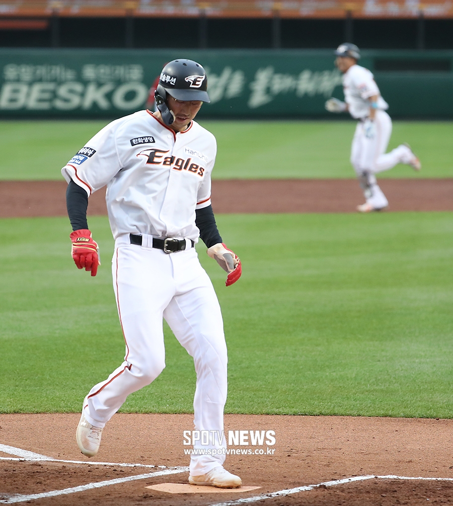 [포토S] 선취득점 하는 정진호