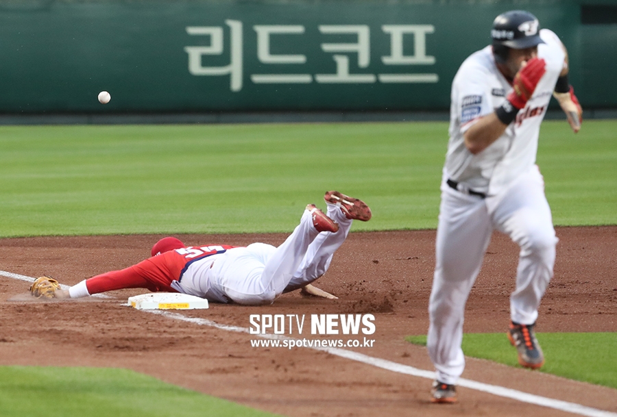 [포토S] 장영석, '잡아보려 했지만'