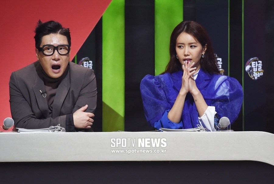 [LIVE 포토]이상민-채정안 '탑골랩소디' 참가자들 실력에 '입틀막'