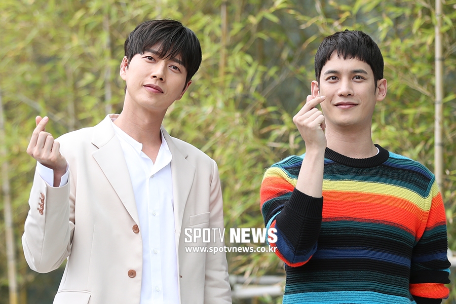 [포토S] 박해진-박기웅, '꼰대 인턴 기대해 주세요!'