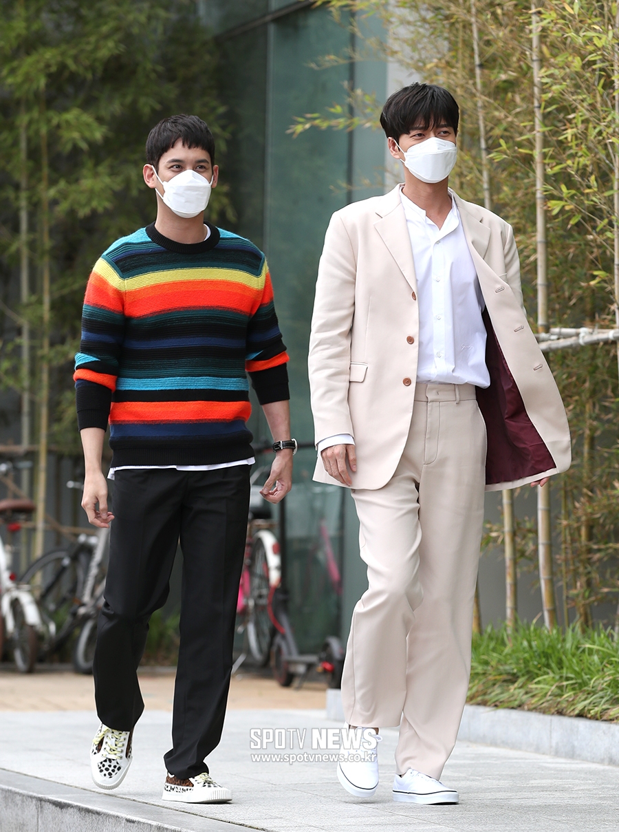 [포토S] 박해진-박기웅, 걷는 길이 런웨이