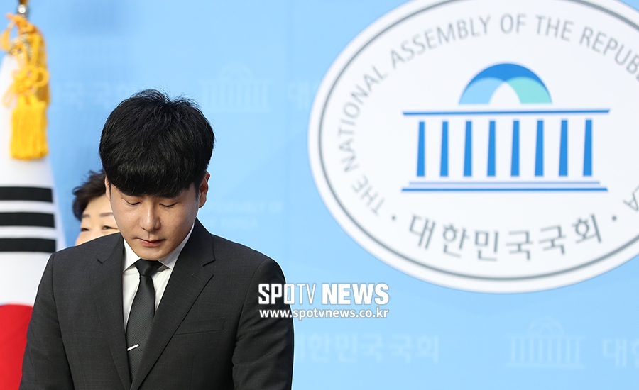 [포토S] 구하라 친오빠 구호인씨, 구하라법 추진을 위해 국회에
