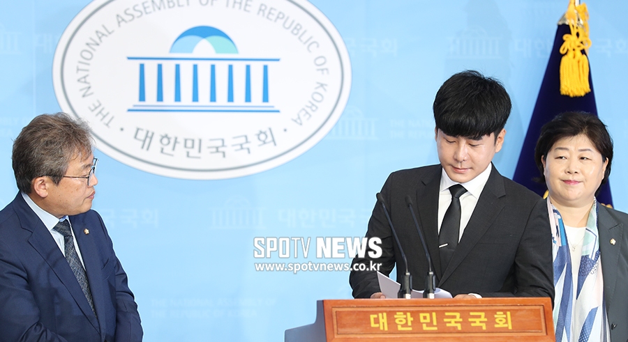[포토S] 구하라법 촉구하는 친오빠 구호인씨