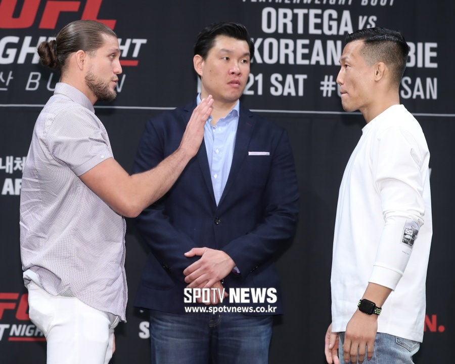[정오의 UFC] 정찬성, UFC 챔프까지 2승…"오르테가 이기면 타이틀전"