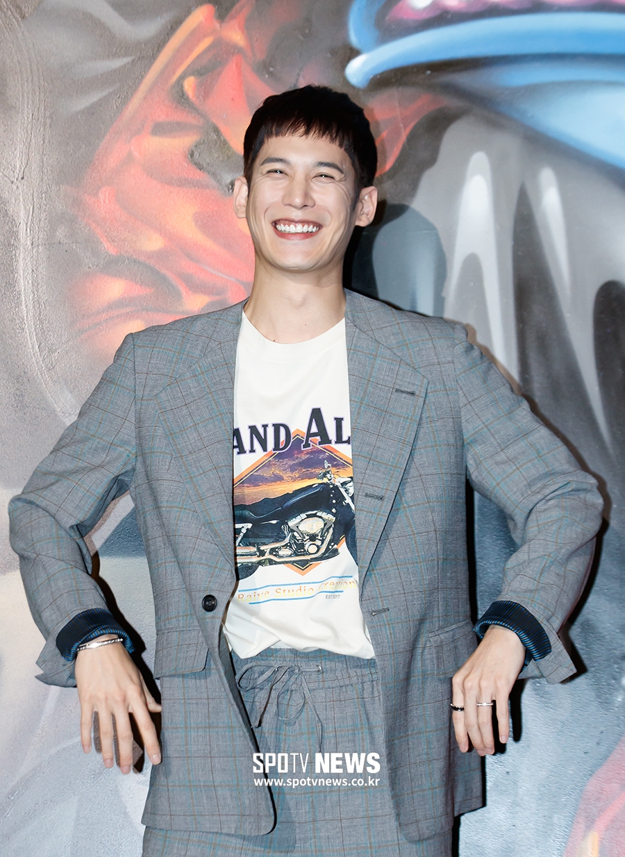 [포토S] 박기웅, 호탕한 미소