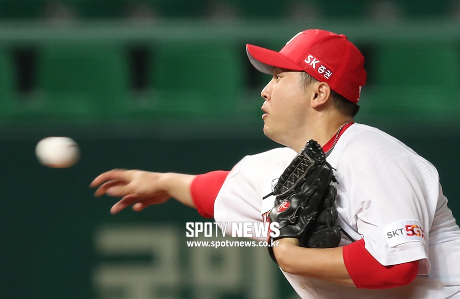 [포토S] SK의 두 번째 투수 박민호