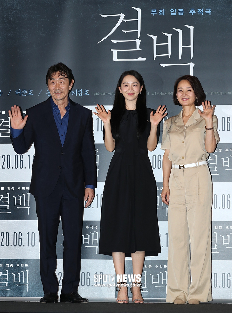 [포토S] 허준호-신혜선-배종옥, 영화 '결백'의 주역들