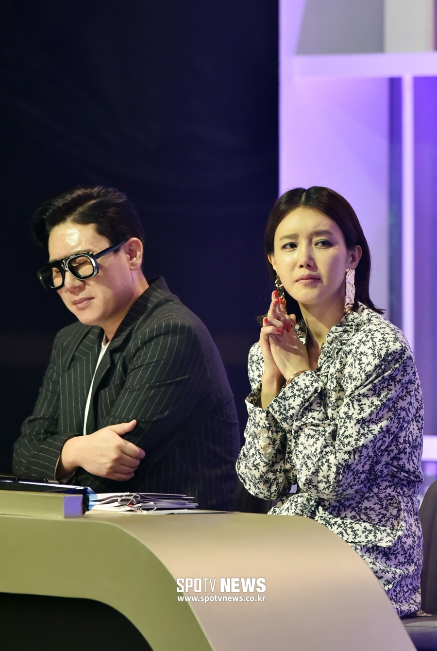 [LIVE 포토]이상민-채정안, 표정에서 드러나는 '탑골랩소디'의 감동