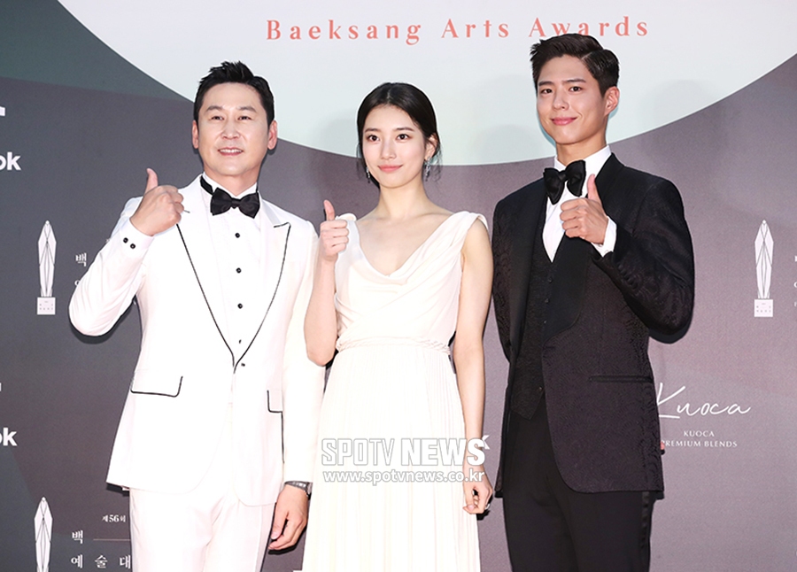 [포토S] 신동엽-수지-박보검, 백상예술대상 MC!