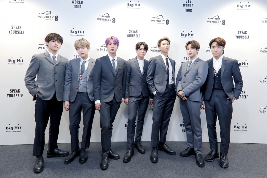 美 포브스 "방탄소년단, 2020년 전 세계에서 가장 수입 많은 유명인 47위"