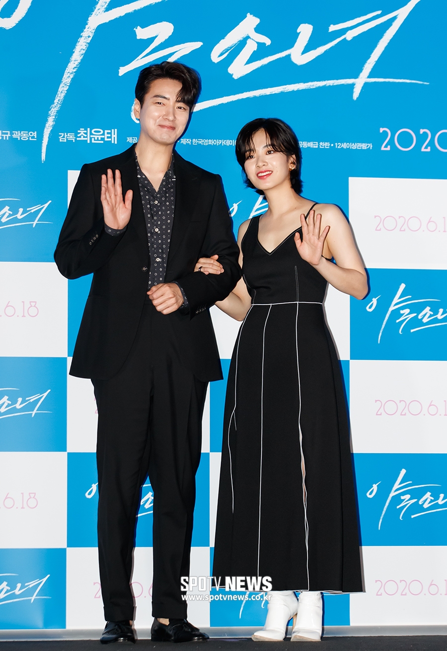 [포토S] 이준혁-이주영, '야구영화 기대해주세요'