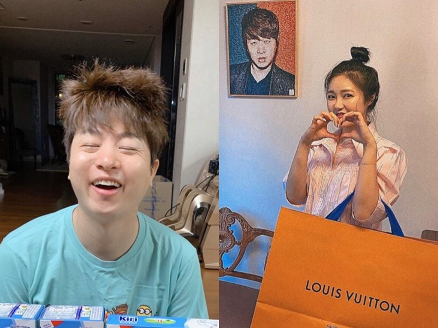 유상무, ♥김연지가 준 명품브랜드 생일선물에 깜짝…"두번 놀랐어요"
