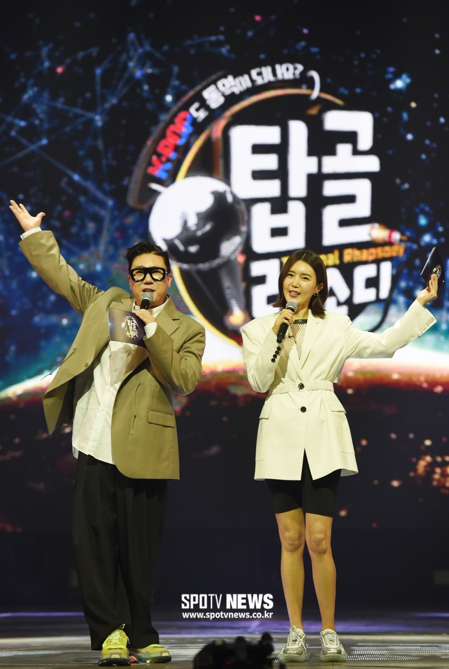 [LIVE 포토]이상민-채정안 '탑골랩소디 트로트 특집, 시작합니다!'