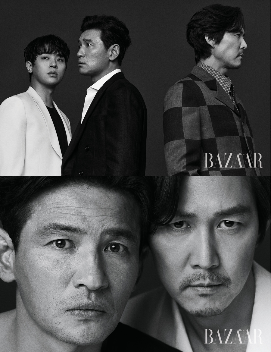 '다만 악에서 구하소서', 황정민X이정재X박정민 완전체 화보 공개 '강렬'