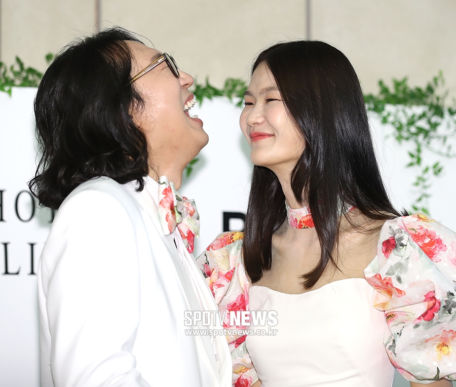 [포토S] 김경진-전수민, '너무 행복해!'