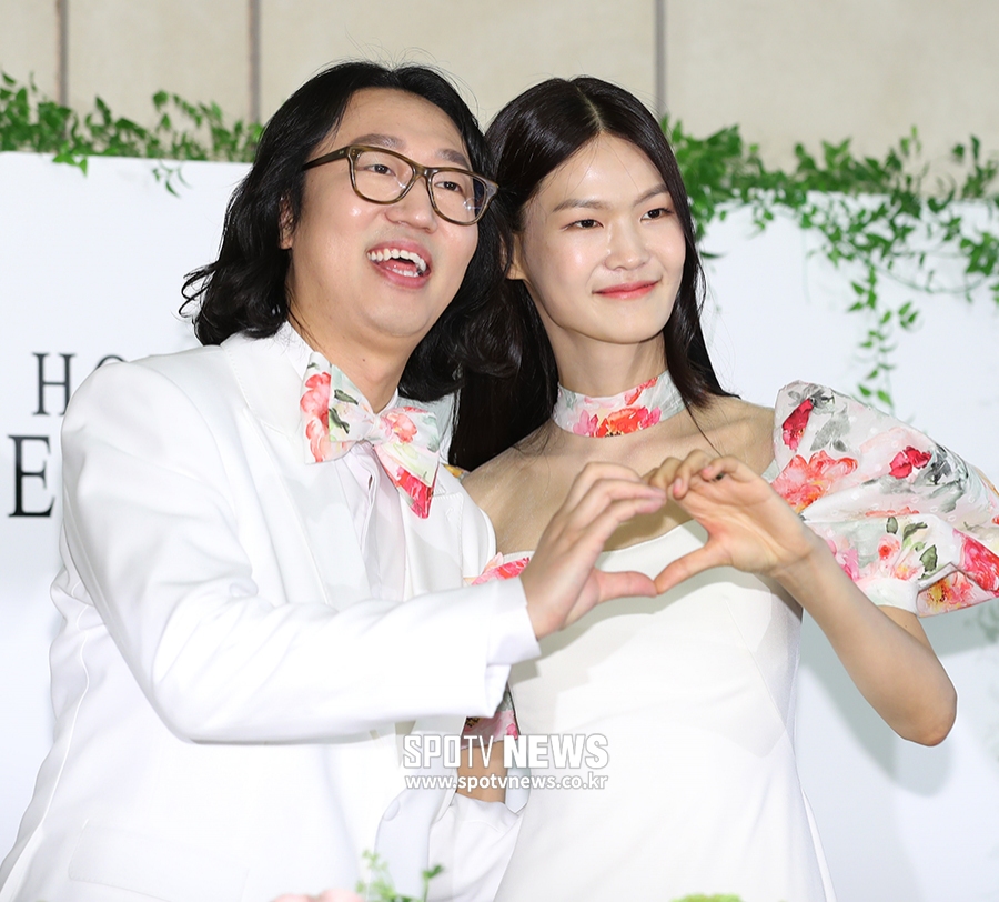 [포토S] 김경진-전수민, '우리 결혼해요'