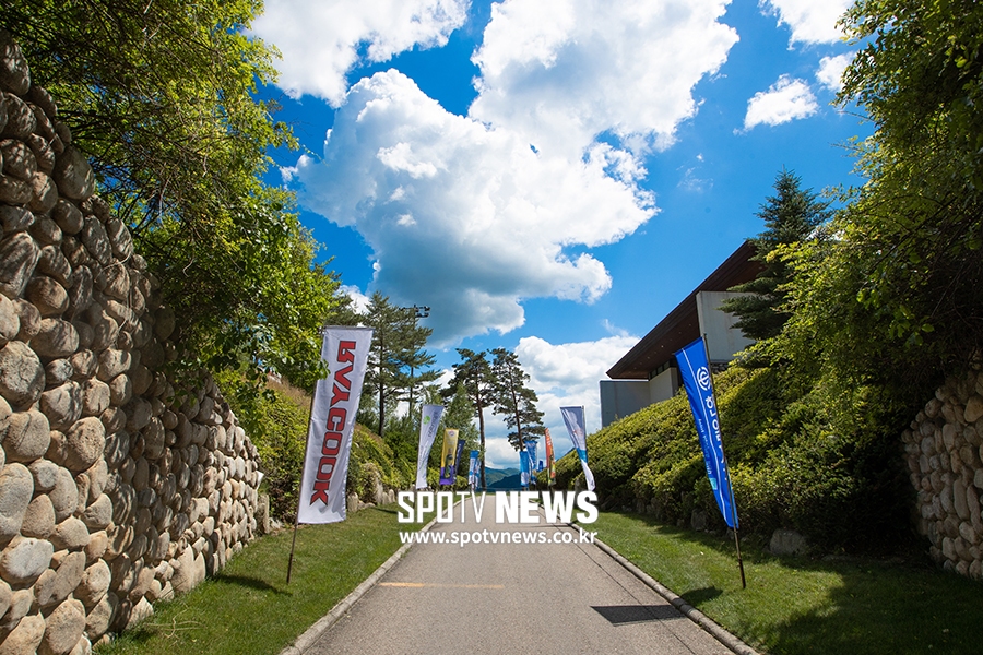 [포토S] KLPGA 맥콜·용평리조트 오픈 대회 D-1