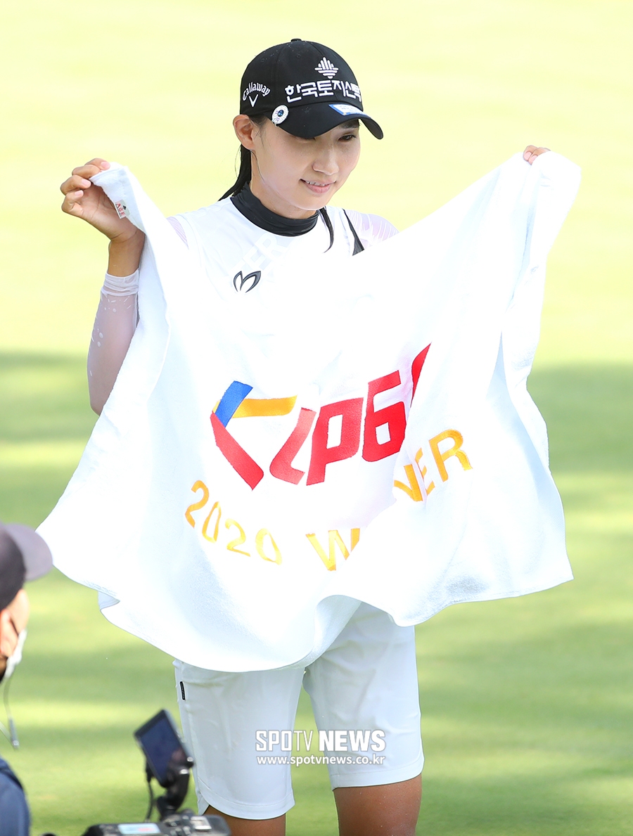 [포토S] 김민선, '저 우승했어요~'