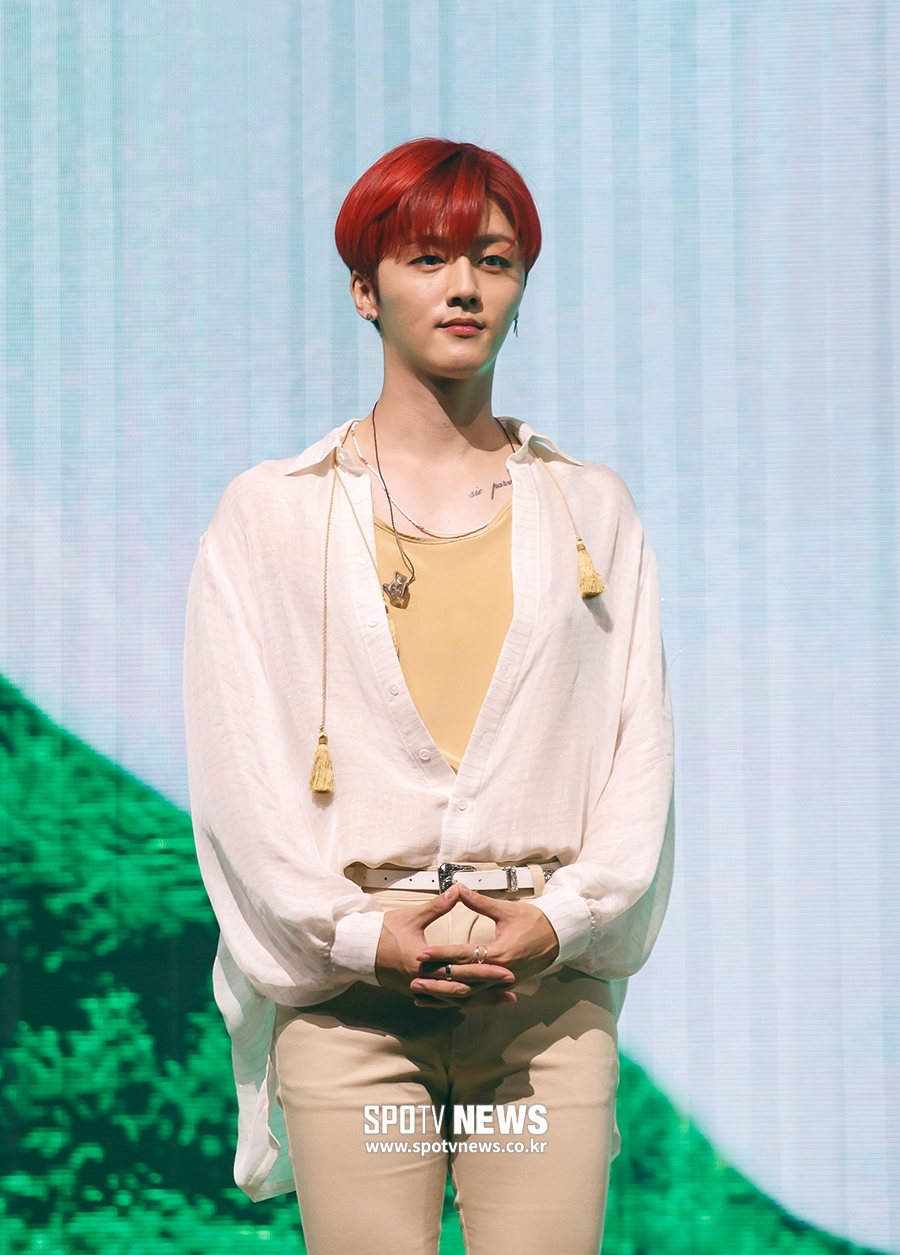 [포토S] SF9 영빈, 매력적인 레드 헤어