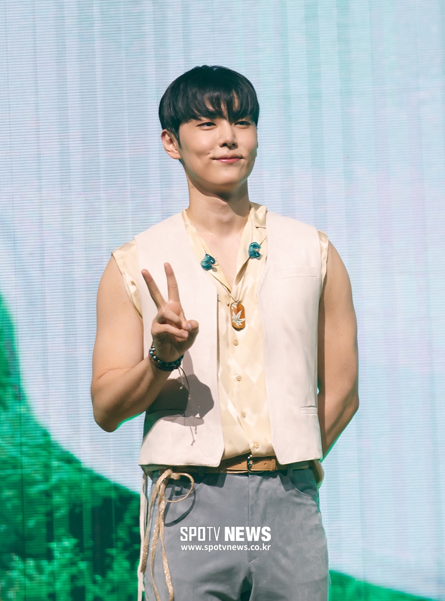 [포토S] SF9 재윤, 반전 보조개 미소