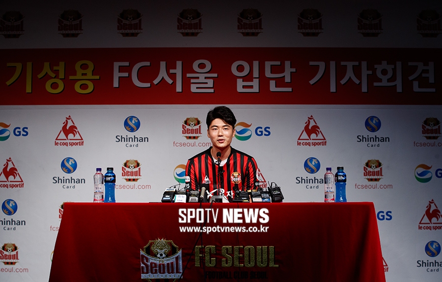 [포토S] 기성용, 11년만에 FC서울 복귀