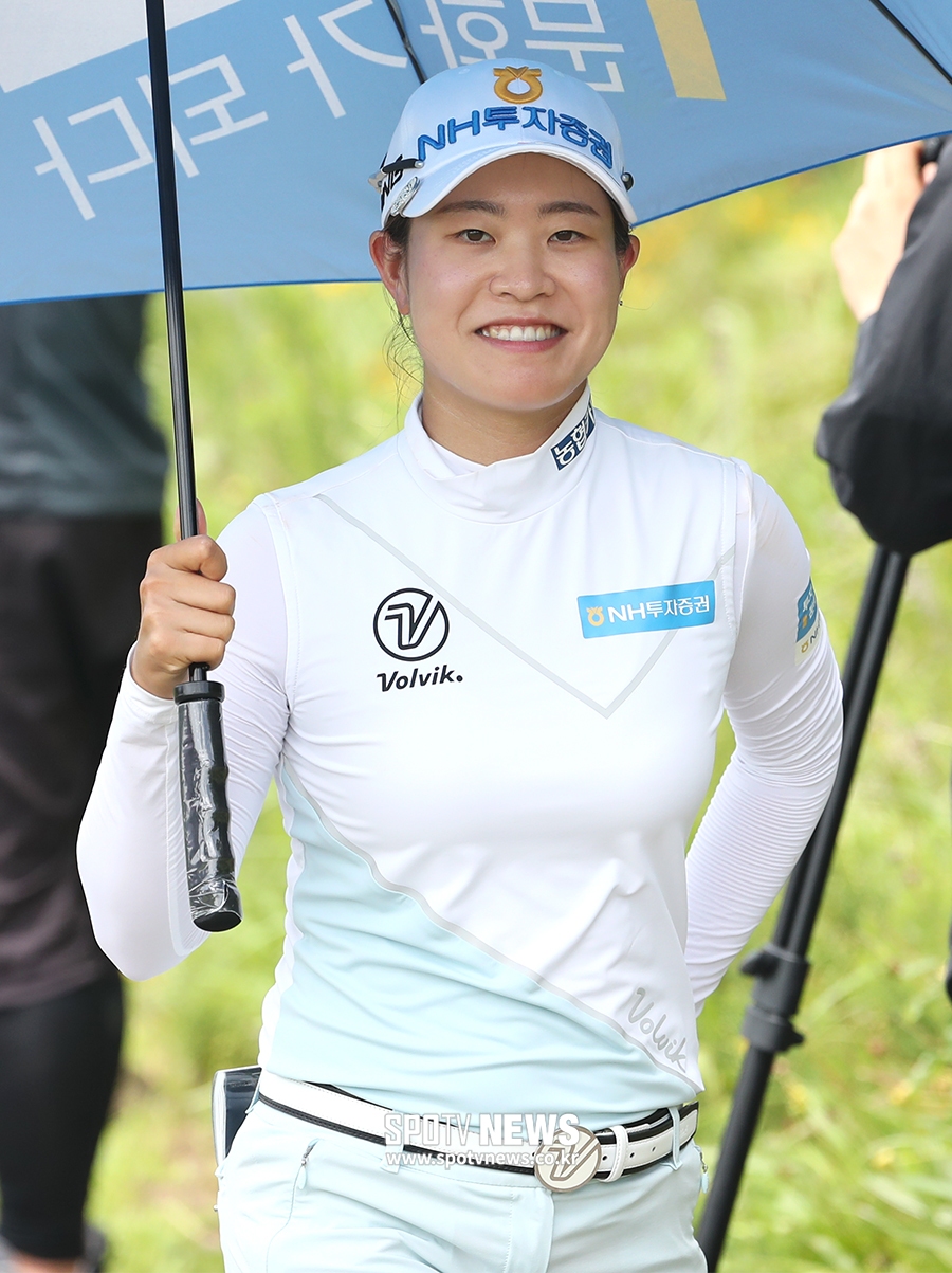 [포토S] 박민지, '덥지만 힘내야죠!'