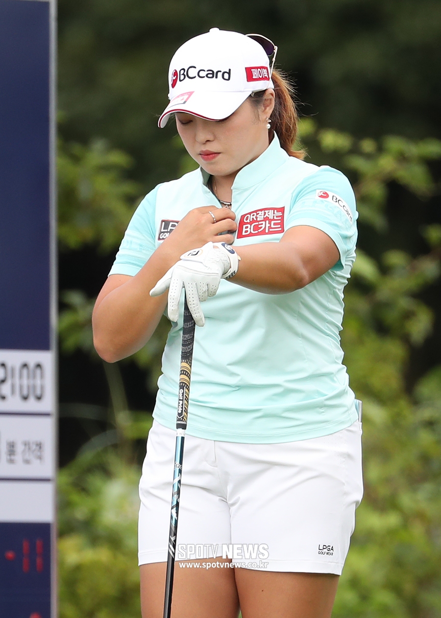 [포토S] 장하나, 경기 전 기도