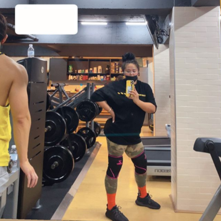 홍선영, 지성 닮아 잘생긴 트레이너와 50kg 다이어트 순항…"비욘세 만들어주세요"