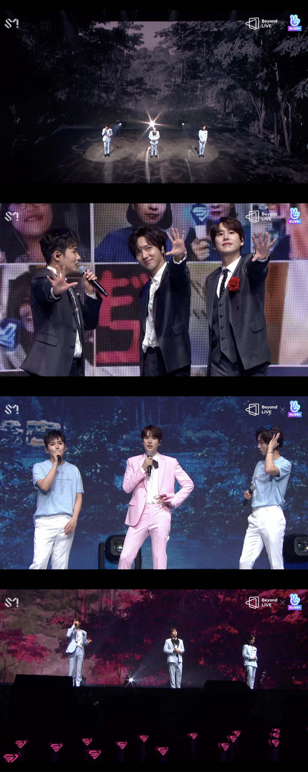 "엘프는 항상 저희와"…슈퍼주니어-K.R.Y., 푸르게 빛난 팬사랑[종합]