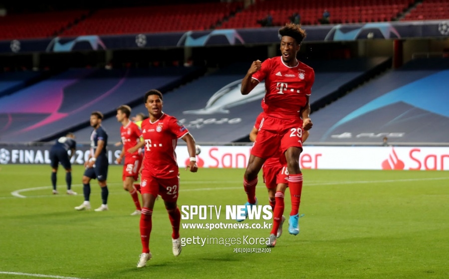 [UCL REVIEW] '코망 결승골' 바이에른, PSG 꺾고 '더블 트레블'