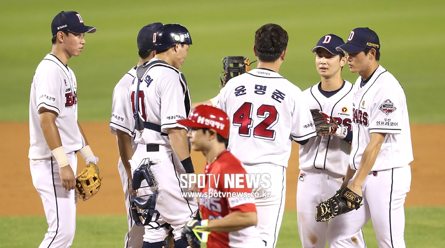 [포토S] 두산, KIA에 10-8 진땀승