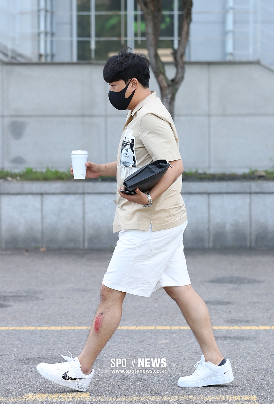 [포토S] 콘서트장 향하는 김호중