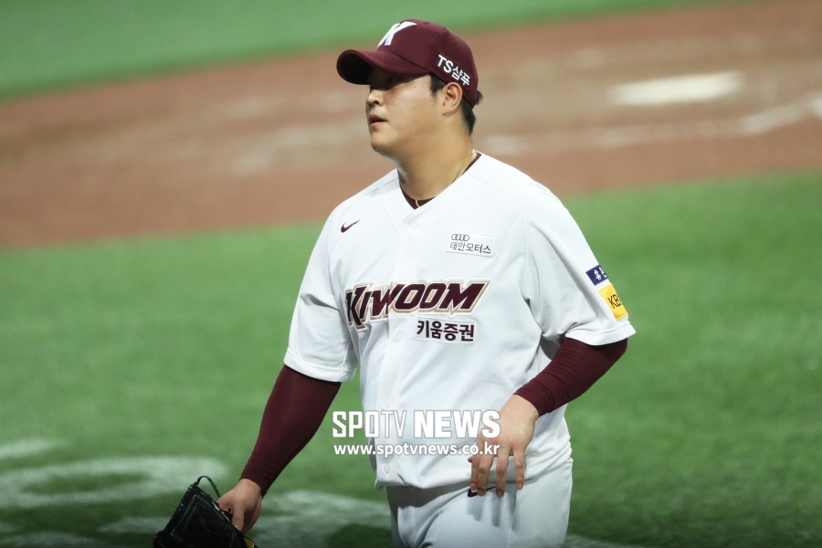 박동원-조상우 승부수 실패… 키움, 원투펀치 내고도 내상 컸다