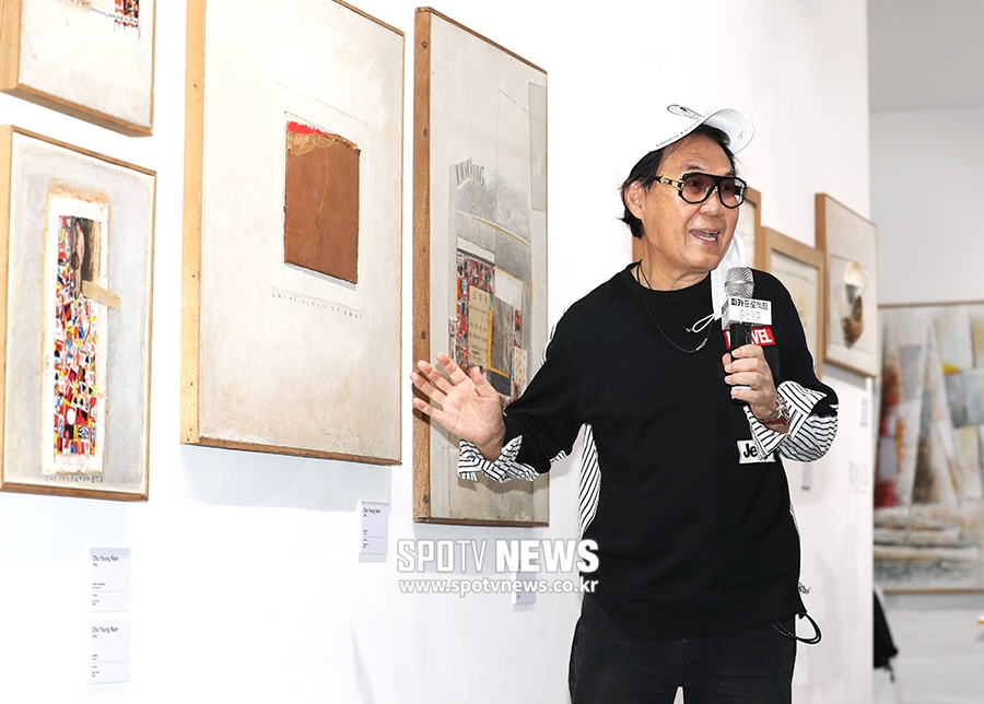 [포토S] 조영남, '이 작품으로 말할 것 같으면'
