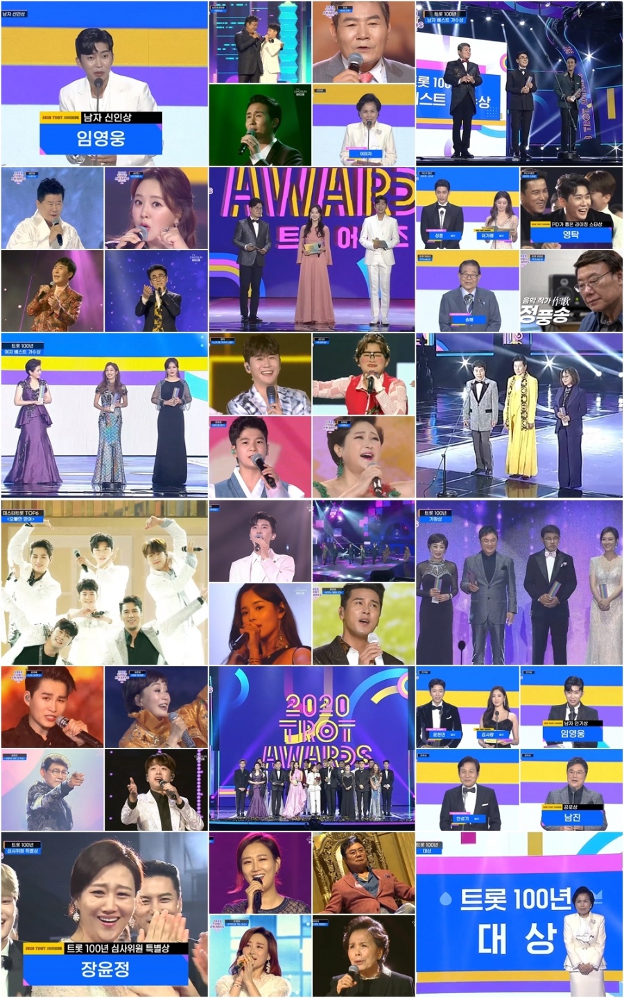 '트롯 어워즈', 시청률 22.4%로 1위…인기상은 임영웅‧송가인[TV핫샷]